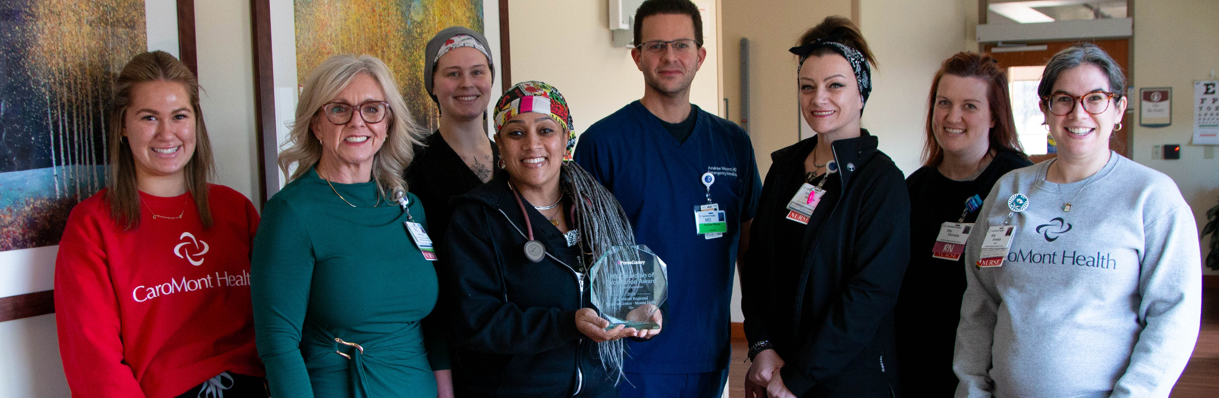 CaroMont Regional Medical Center-Mount Holly Receives 2025 Press Ganey HX Guardian of Excellence Award®