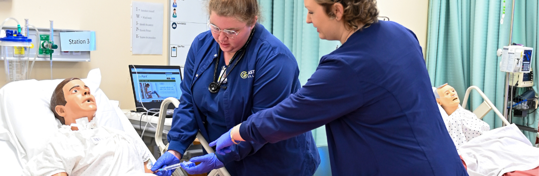 Gaston College and CaroMont Health receive Distinguished Partners in Excellence Award